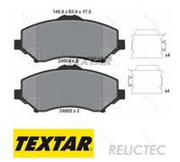 Front Brake Pads Set for Dodge Jeep VW Chrysler:JOURNEY,WRANGLER III 3,NITRO