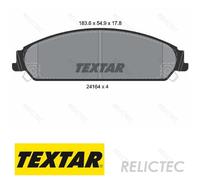 Front Brake Pads Set for Dodge Lancia Chrysler:CHARGER,CHALLENGER,THEMA,300C