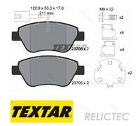 Front Brake Pads Set for Fiat Alfa Romeo Citroen Peugeot:PUNTO,500,MITO,500C