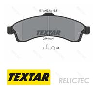Front Brake Pads Set for GMC Buick Saab Isuzu Chevrolet Oldsmobile:ENVOY