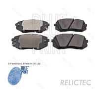 Front Brake Pads Set for Hyundai:i40 58101-A2A35 58101-B2A90 58101-B2A80