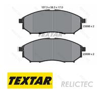 Front Brake Pads Set for Infiniti Nissan:G,QX50,QASHQAI +2 I 1,EX,M35,M37,Q60