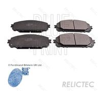 Brake Pads Set fits JEEP CHEROKEE KL 2.2D Front 2015 on Blue Print 68212327AA