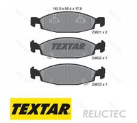 Front Brake Pads Set for Jeep:GRAND CHEROKEE II 2 5018592AA 5011969AA 05018592AA
