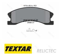 Front Brake Pads Set for Jeep:GRAND CHEROKEE II 2,SUPER 5093183AA K05093260AA