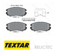 Front Brake Pads Set for KIA Hyundai:MAGENTIS,SPORTAGE,SONATA V 5,IV 4,TUCSON