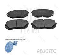 Brake Pads Set fits HYUNDAI i40 VF 1.6 Front 11 to 19 G4FD Blue Print 58101E6A10