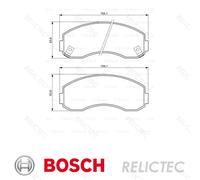 Front Brake Pads Set for KIA:K2700,K2500 RB913311261 0K60A3328Z 0K60A3328ZA