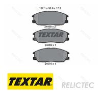 Front Brake Pads Set for KIA:SORENTO I 1 581013EU01 581013EU02 581013EU00