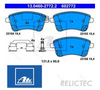Front Brake Pads Set for KIA:VENGA 58101-1PA00