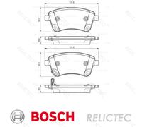 Front Brake Pads Set for KIA:VENGA 581011PA00