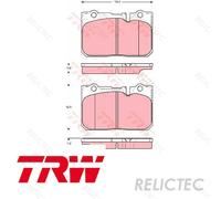 Front Brake Pads Set for Lexus Toyota:LS,CENTURY,CELSIOR 04491-50210 04465-50050