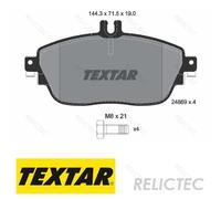 Front Brake Pads Set for MB Infiniti:W176,C117,W246 W242,X156,X117,CLA,A,B,GLA