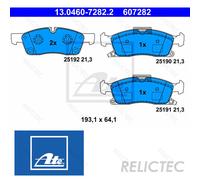 Front Brake Pads Set for MB Jeep:W166,WK WK2,X166,C292,GLE,GRAND CHEROKEE IV 4