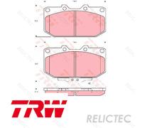 Front Brake Pads Set for Nissan:300ZX D106M-N2586 41060-45P90 41060-37P91