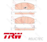 Front Brake Pads Set for Nissan:NV200,X3 D1060-JX50B