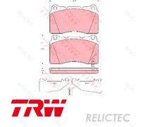 Front Brake Pads Set for Opel Subaru Vauxhall Saab Mitsubishi:IMPREZA,9-5