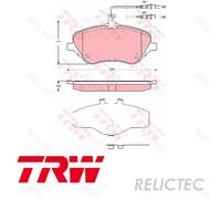 Front Brake Pads Set for Peugeot Citroen:407,SW,C5 III 3,C6 425294 425480 4254A3