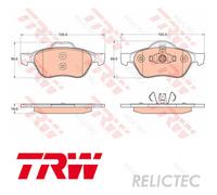 Front Brake Pads Set for Renault:LAGUNA 8671016654