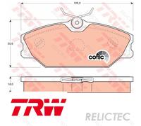 Front Brake Pads Set for Renault:MEGANE I 1,LAGUNA I 1,SCENIC I 1,SAFRANE II 2