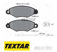 Front Brake Pads Set for Renault Nissan:KANGOO,KUBISTAR 4106000QAG 4106000QAF