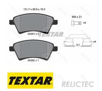 Front Brake Pads Set for Suzuki Fiat:SX4,SEDICI 71742853 71773147 71750033