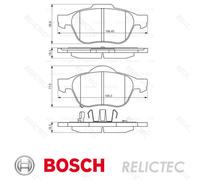 Front Brake Pads Set for Toyota:AVENSIS 0446505090 0446505090 0446505080