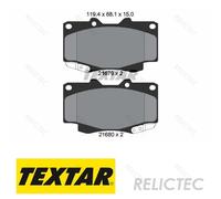 Front Brake Pads Set for Toyota:FORTUNER,HILUX VII 7 04465YZZDV 044650K140