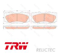 Front Brake Pads Set for Toyota:HILUX VII 7 04465-0K330 04465-0K260