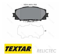 Front Brake Pads Set for Toyota Lexus Great Wall Daihatsu:PRIUS,CT,VIOS,YARIS