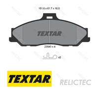 Front Brake Pads Set Ford Mazda:RANGER,COURIER,B-SERIES,BT50,EVEREST,FIGHTER