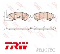 NEW DISC BRAKE PADS SET FOR FORD FORD AUSTRALIA RANGER TKE GBVAJQW SA2S TRW