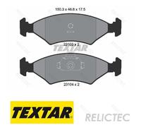 Front Brake Pads Set Ford TVR Mazda:SIERRA,ESCORT IV 4,III 3,FIESTA 3 6121696