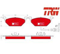 FRONT BRAKE PADS SET GDB1386DTE TRW I
