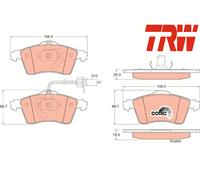 FRONT BRAKE PADS SET GDB1391 TRW I