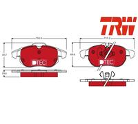 FRONT BRAKE PADS SET GDB1613DTE TRW I