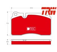 FRONT BRAKE PADS SET GDB1670DTE TRW I