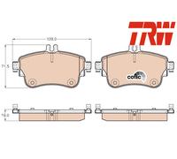 FRONT BRAKE PADS SET GDB1933 TRW I