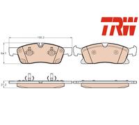 FRONT BRAKE PADS SET GDB1946 TRW I