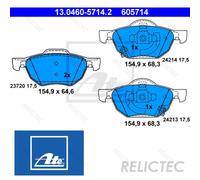 Front Brake Pads Set Honda:ACCORD VII 7 45022-SEA-E01