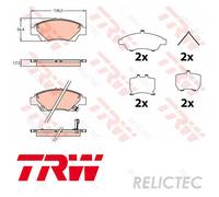 Front Brake Pads Set Honda:JAZZ IV 4 45022-TAR-G00