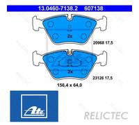 Front Brake Pads Set Jaguar Daimler:XJ,XK8,XJSC,XJ 40, 81 JLM1829 MJE2001AB