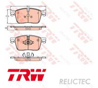 Brake Pads Set fits JAGUAR XF X260 3.0 Front 2015 on TRW J9C20036 T2H53848 New