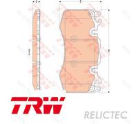 Front Brake Pads Set Land Rover:RANGE ROVER SPORT,IV 4,DISCOVERY IV 4,III 3