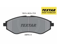 FRONT BRAKE PADS SET LEFT & RIGHT SIDE 2397401 TEXTAR I