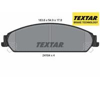 FRONT BRAKE PADS SET LEFT & RIGHT SIDE 2416401 TEXTAR I
