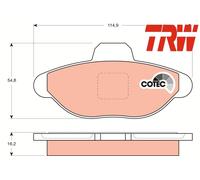 FRONT BRAKE PADS SET LEFT & RIGHT SIDE GDB1099 TRW I