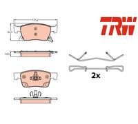 FRONT BRAKE PADS SET LEFT & RIGHT SIDE GDB2139 TRW I