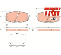 FRONT BRAKE PADS SET LEFT & RIGHT SIDE GDB3450 TRW I