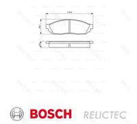 Front Brake Pads Set Maruti 91144333 91128990 GBP269 GBP264 45022-SA0-670